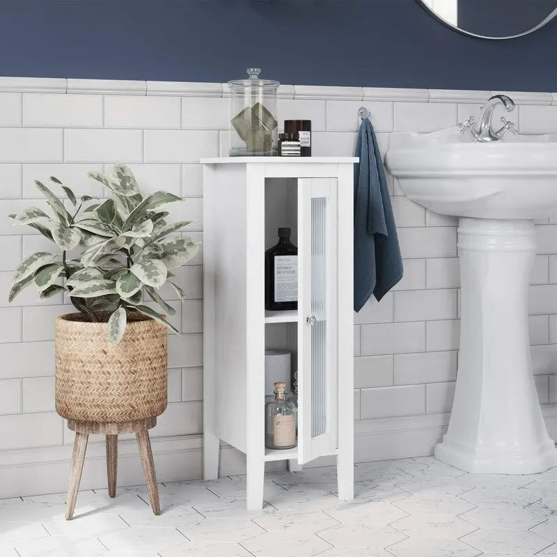 Armoire de rangement pour salle de bain - 11,75 po (P) x 13 po (L) x 32 po (H)-2