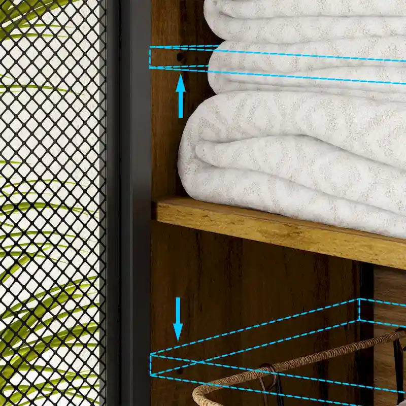 Étagère de rangement à plusieurs niveaux pour salle de bain à suspendre au-dessus des toilettes-11