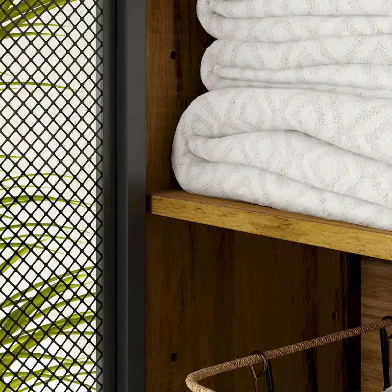 Étagère de rangement à plusieurs niveaux pour salle de bain à suspendre au-dessus des toilettes-17