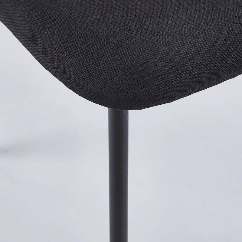 Chaise Sennit, lot de 4, chaise de salle à manger, chaise de café, convient pour la salle à manger et le salon.-5