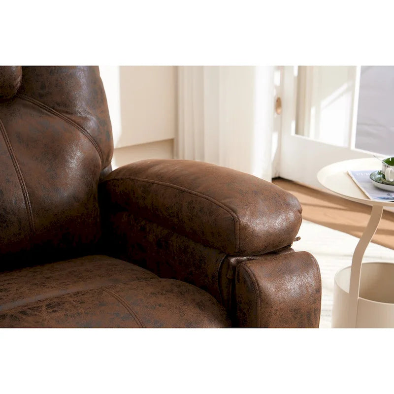 Fauteuil de canapé une place surdimensionné-4