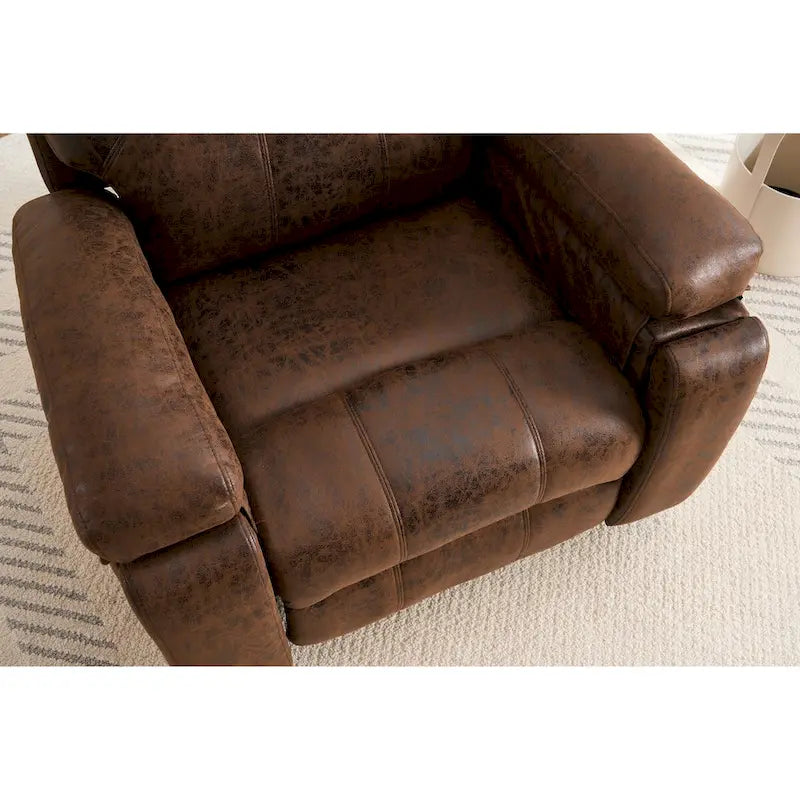 Fauteuil de canapé une place surdimensionné-6