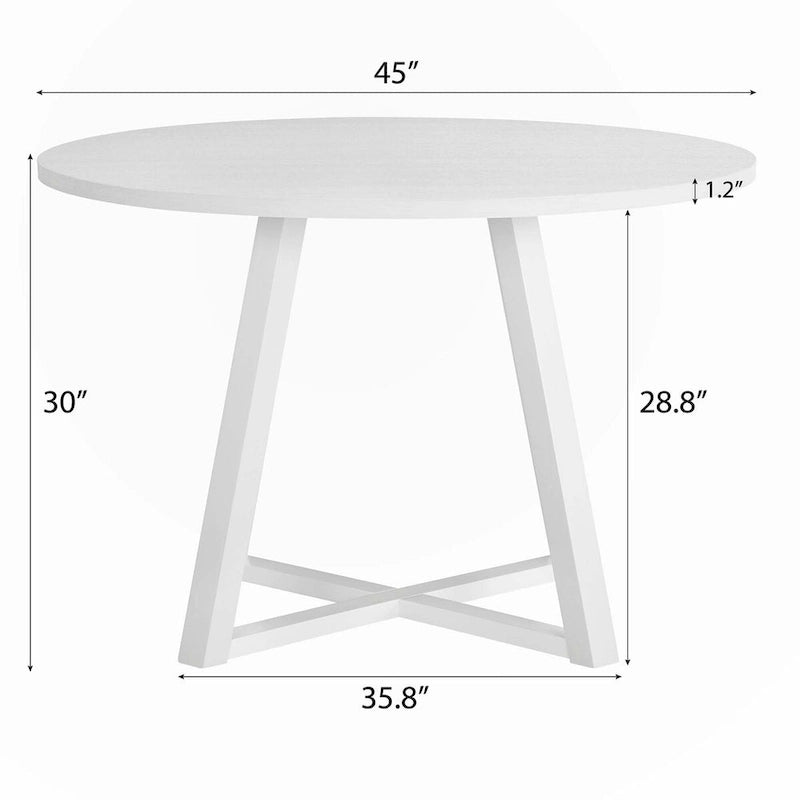 Ensemble de salle à manger rond 5 pièces Avant-5