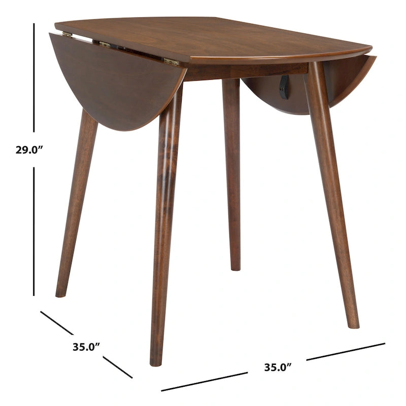 Table de salle à manger ronde pliante SAFAVIEH Geoff - 35 cm L x 35 cm l x 29 cm H-15