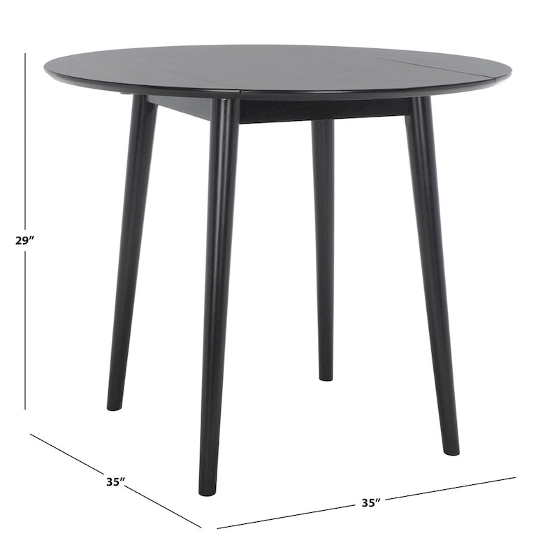Table de salle à manger ronde pliante SAFAVIEH Geoff - 35 cm L x 35 cm l x 29 cm H-17