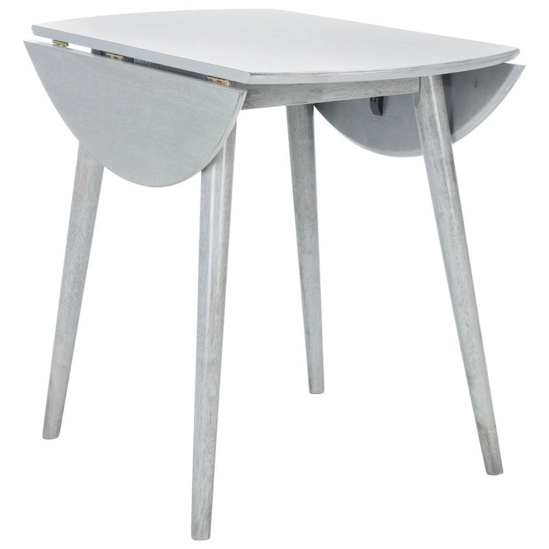 Table de salle à manger ronde pliante SAFAVIEH Geoff - 35 cm L x 35 cm l x 29 cm H-30