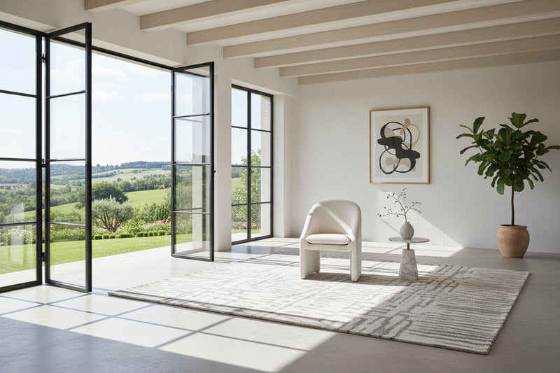 SAFAVIEH Couture Kagan Chenille 19-inch Dining Chair - 26Wx24Dx31H