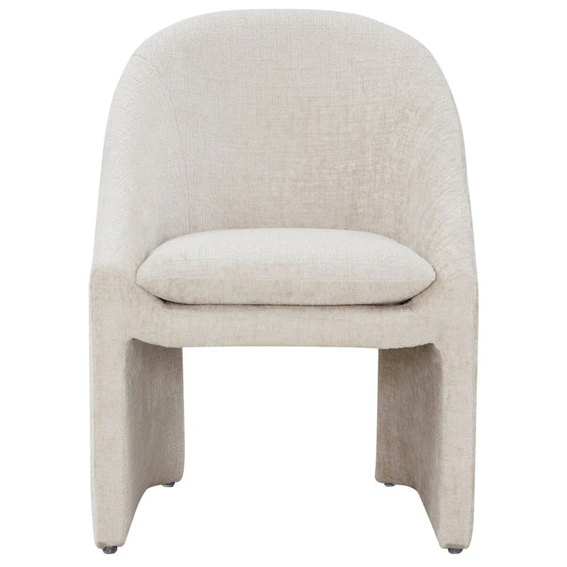Chaise de salle à manger SAFAVIEH Couture Kagan Chenille 48 cm (26 po L x 24 po P x 31 po H)-4