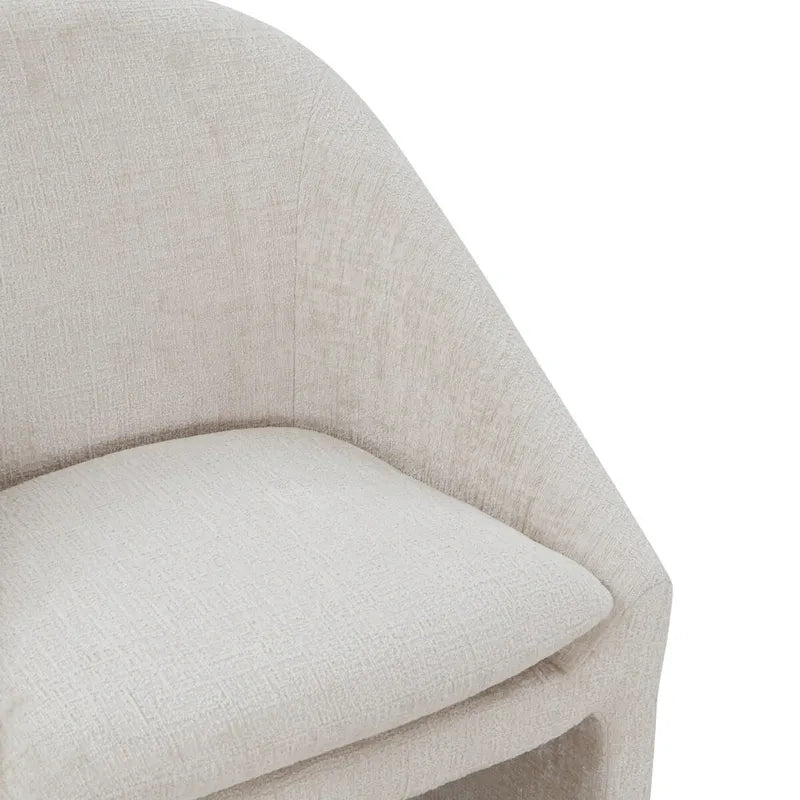 Chaise de salle à manger SAFAVIEH Couture Kagan Chenille 48 cm (26 po L x 24 po P x 31 po H)-5