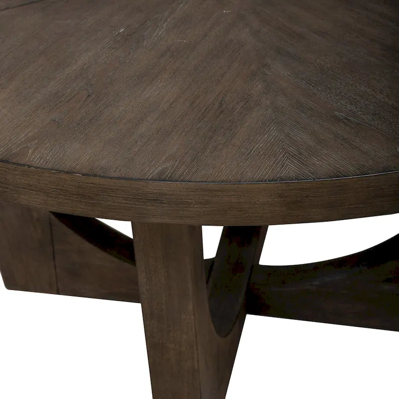 Ensemble table et chaises sur pied 5 pièces Cascade Falls Satin Espresso-9